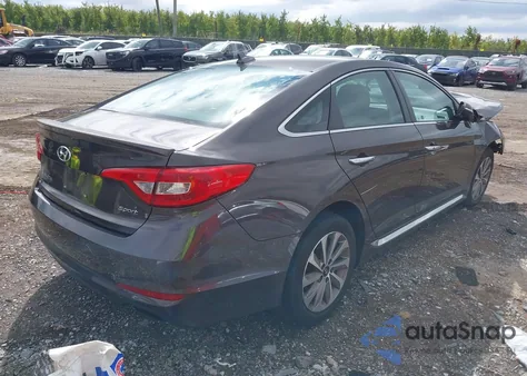 2015 Hyundai Sonata Sport из США, поврежденный, VIN 5NPE34AF1FH047945